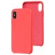 Чохол для iPhone X / Xs Leather classic "червоний"
