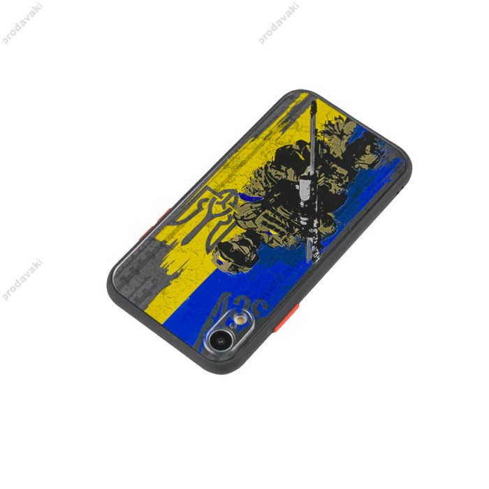 Чохол для iPhone Xr WAVE Ukraine Shadow Matte courageous