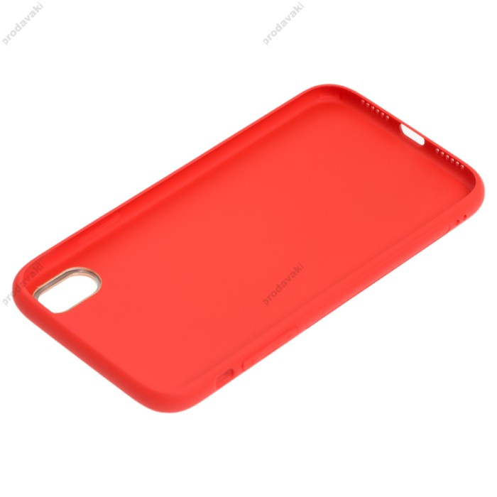 Чохол для iPhone Xr Leather Xshield red