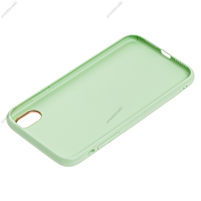 Чохол для iPhone Xr Leather Xshield pistachio