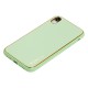 Чохол для iPhone Xr Leather Xshield pistachio