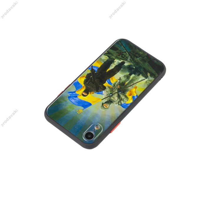 Чохол для iPhone Xr WAVE Ukraine Shadow Matte to victory