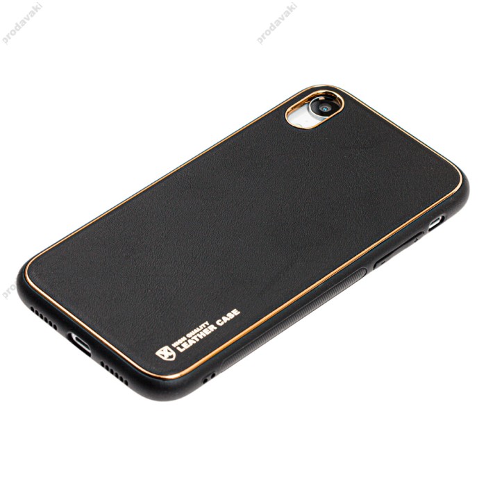 Чохол для iPhone Xr Leather Xshield black