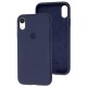 Чохол для iPhone Xr Silicone Full синій / midnight blue