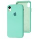 Чохол для iPhone Xr Silicone Full бірюзовий / marine green