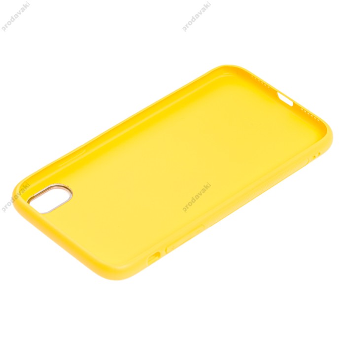 Чохол для iPhone Xr Leather Xshield yellow