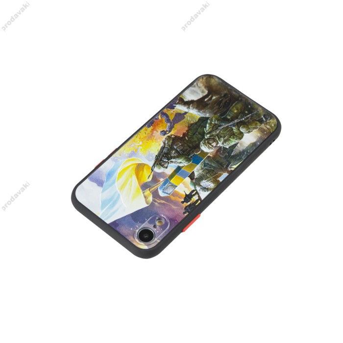 Чохол для iPhone Xr WAVE Ukraine Shadow Matte defenders of ukraine
