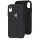 Чохол для iPhone Xr Silicone Slim Full camera чорний