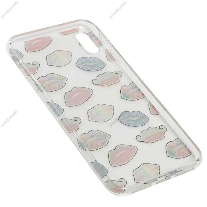 Чохол для iPhone Xr Silicone Full сірий / lavender gray