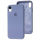 Чохол для iPhone Xr Silicone Full сірий / lavender gray