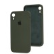 Чохол для iPhone Xr Square Full camera cyprus green
