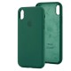 Чохол для iPhone Xr Silicone Full зелений / forest green