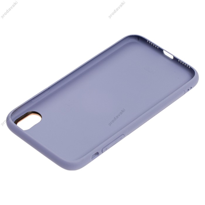 Чохол для iPhone Xr Leather Xshield lavender gray
