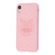 Чохол для iPhone Xr Kenzo leather рожевий