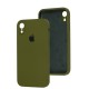 Чохол для iPhone Xr Square Full camera dark olive