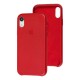Чохол для iPhone Xr Leather Case (Leather) червоний