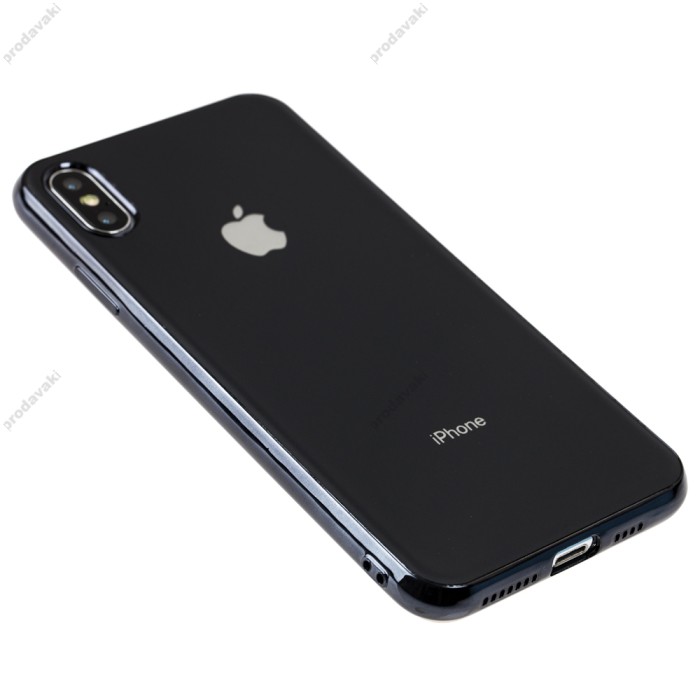 Чохол для iPhone X/XS перламутровий темне небо