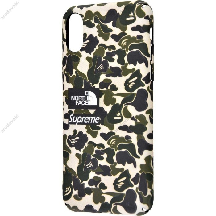 Чохол для iPhone X Soft Touch "Ibasi &amp; Coer north face