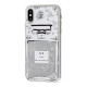 Чохол для iPhone X / Xs блискітки вода парфум