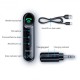 Автомобільний Bluetooth адаптер Baseus AUX MP3 WAV авто магнітоли BSBA-02 Black
