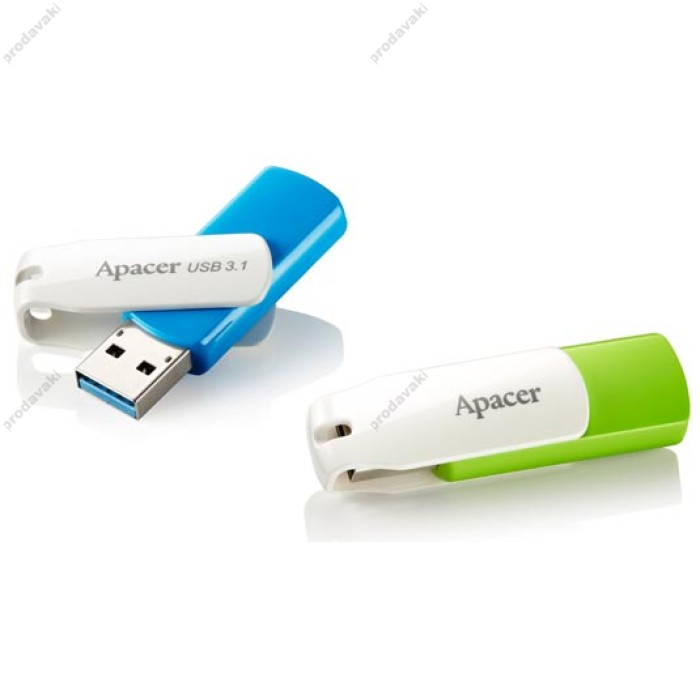 флеш USB Apacer AH335 16Gb Green USB 2.0