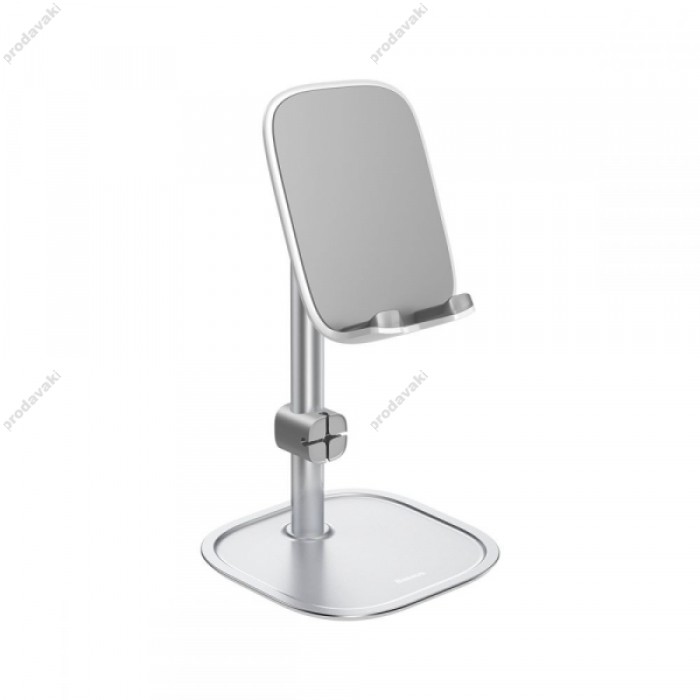 Тримач настільний Baseus literary youth desktop bracket (Telescopic) Silver SUWY-A0S