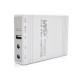 Повербанк для безперебійної роботи Wi-Fi роутера WGP 10400mAh 38.48Wh USB 5V/12V/12V UPS білий