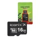 Карта пам'яті microSDHC 16Gb ICONIX (Class 10) + Adapter SD