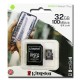 Карта пам'яті microSDHC (UHS-1) Kingston Canvas Select Plus 32Gb class10 A1(R-100MB/s) (adapter SD)