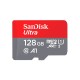 Карта пам'яті microSDHC 128Gb SanDisk Ultra A1 (Class 10) (100Mb/s) + Adapter SD