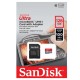 Карта пам'яті microSDHC 128Gb SanDisk Ultra A1 (Class 10) (100Mb/s) + Adapter SD