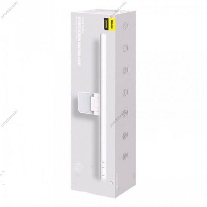 Лампа на монітор Baseus i-wok USB Stepless Dimming Screen Hanging Light (Youth) White DGIWK-B02