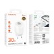 Мережевий зарядний пристрій Borofone BA94A Lustrous charger 30W White