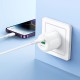 Мережевий зарядний пристрій Borofone BA94A Lustrous charger 30W White