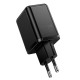 Мережевий зарядний пристрій HOCO C157A Smart PD multi-protocol charger 30W Black