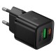 Мережевий зарядний пристрій HOCO N65 Ingenious PD charger 20W Black