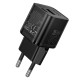 Мережевий зарядний пристрій HOCO N65 Ingenious PD charger Lightning cable 20W Black