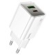 Мережевий зарядний пристрій HOCO N46 Glorious PD charger Type-C cable 20W White