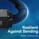 PD кабель Baseus Unbreakable Series Fast Charging Type-C to Lightning 20W 1m Black P10355803111-00