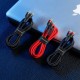 Кабель Baseus Cafule Series Flash charge Data Cable Type-C to Type-C PD2.0 60W 1m Red CATKLF-G09