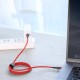 Кабель Baseus Cafule Series Flash charge Data Cable Type-C to Type-C PD2.0 60W 1m Red CATKLF-G09