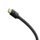 Кабель Baseus High Definition Series Adapter Cable HDMI to HDMI 2.1 8K 1m Black CAKGQ-J01