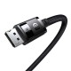 Кабель Baseus High Definition Series Adapter Cable DP to DP 8K 1.5m Black B00633706111-01