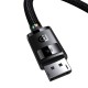 Кабель Baseus High Definition Series Adapter Cable DP to DP 8K 1.5m Black B00633706111-01