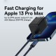 USB PD кабель Baseus Explorer Series Auto Power-Off Type-C для IP Lightning 20W 1m Blue CATS000003