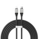 PD Кабель Baseus CoolPlay Series Fast Charging Cable Type-C to Lightning 20W 2m Black CAKW00010