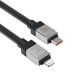 PD Кабель Baseus CoolPlay Series Fast Charging Cable Type-C to Lightning 20W 2m Black CAKW00010