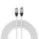 PD Кабель Baseus CoolPlay Series Fast Charging Cable Type-C to Lightning 20W 2m White CAKW000102