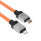 PD Кабель Baseus CoolPlay Series Fast Charging Cable Type-C to Lightning 20W 2m Orange CAKW000107