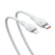 PD Кабель Baseus Pudding Series Fast Charging Cable Type-C to Lightning 20W 1.2m White P10355701221-00